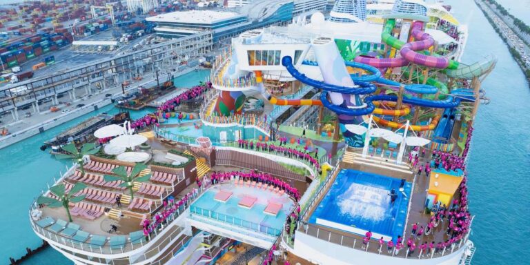 Icon of the Seas Waterslides