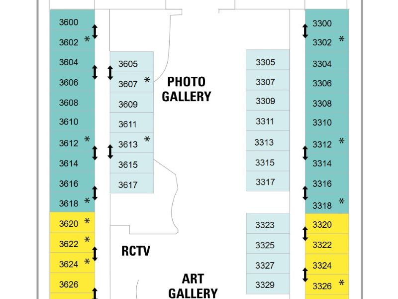 Independence of the Seas Interior Staterooms Deck Plans