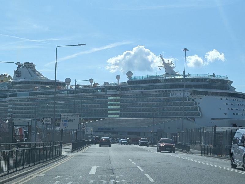 Independence of the Seas in Southampton