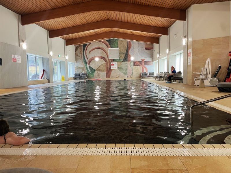 Indoor swimming pool at Heythrop Park