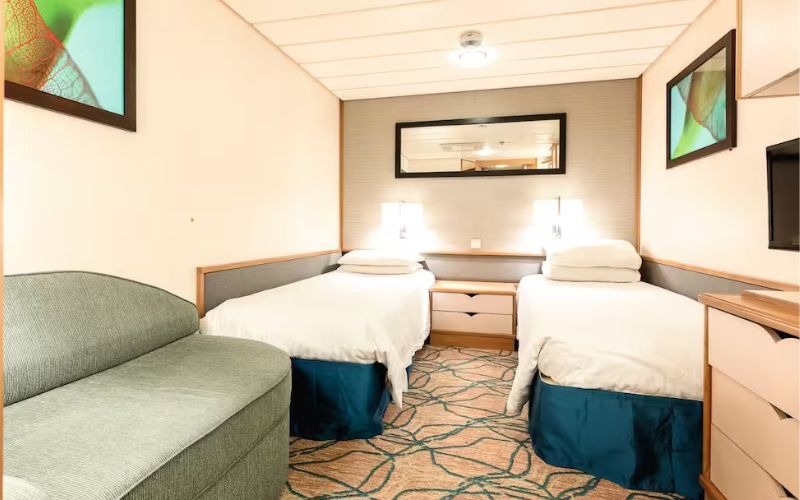 Inside cabin on Marella Discovery