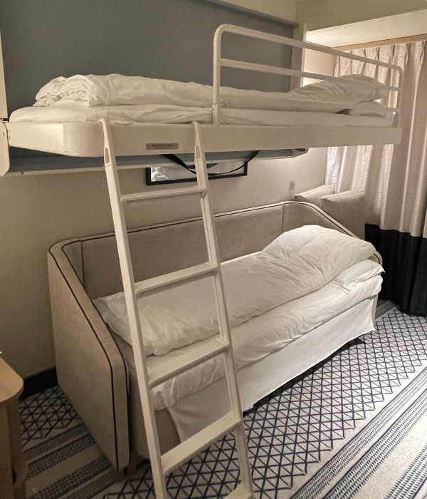 Pull-down cruise bed