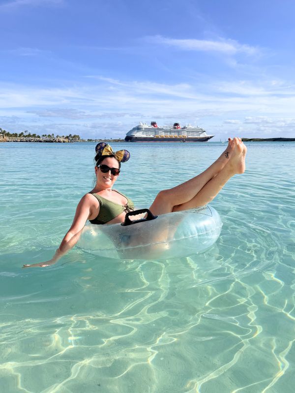 Me at Castaway Cay with Disney Destiny