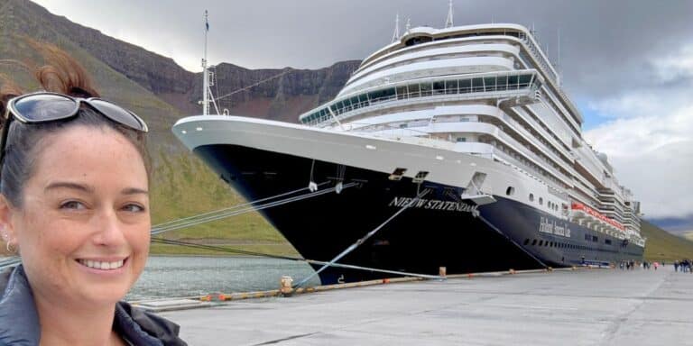 Jenni with Nieuw Statendam