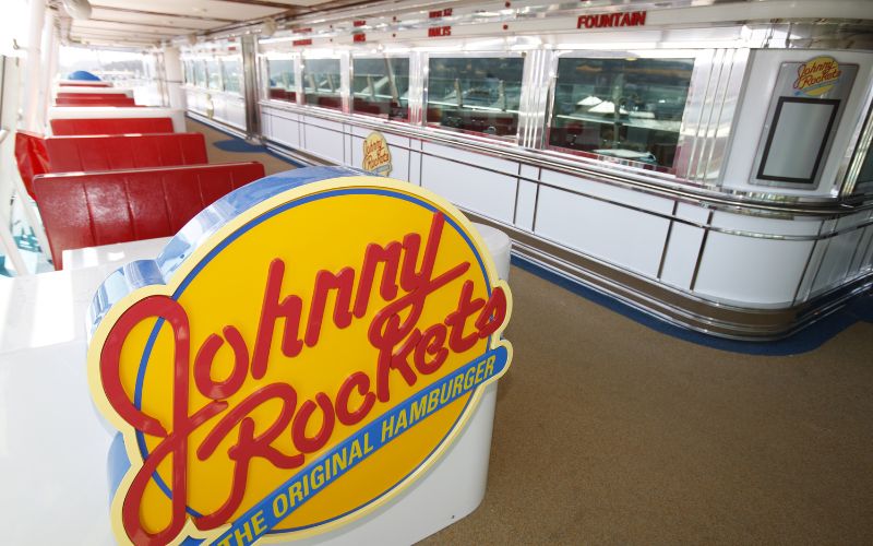 Johnny Rockets signage