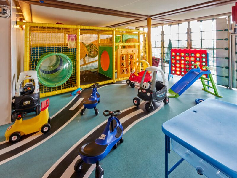 Kids Play Zone on board Queen Elizabeth