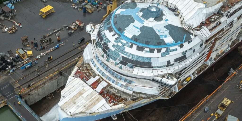 Legend of the Seas Float Out