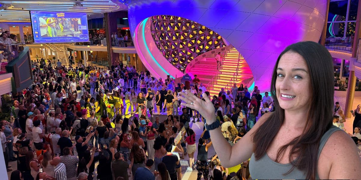 Legend of the Seas crowded Royal Promenade