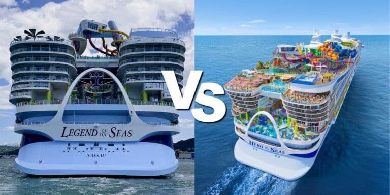 Legend of the Seas vs Hero of the Seas