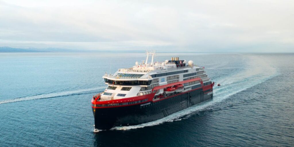 Hurtigruten Ship MS Fridtjof Nansen