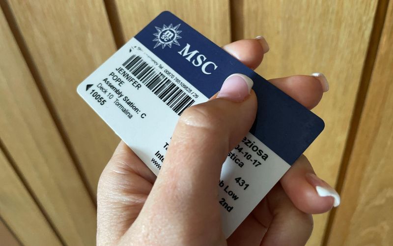 MSC Cruise Card