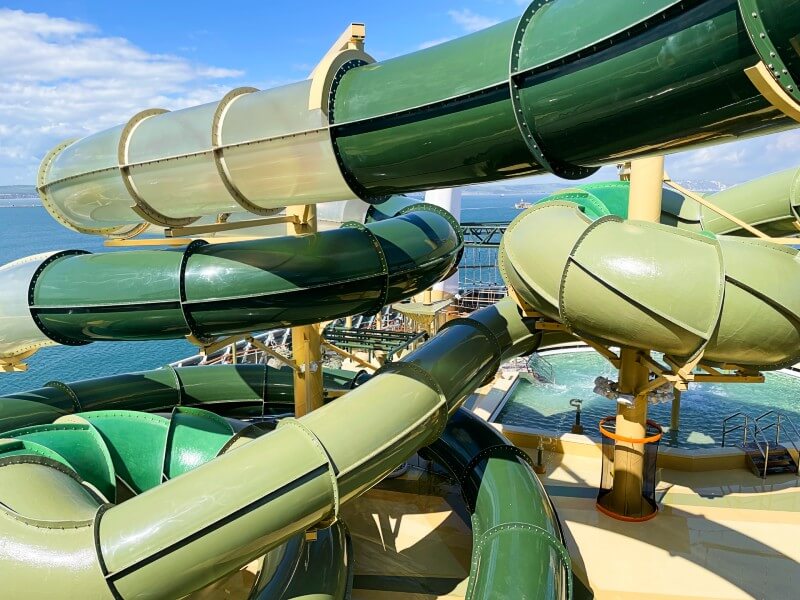 MSC Virtuosa water slide