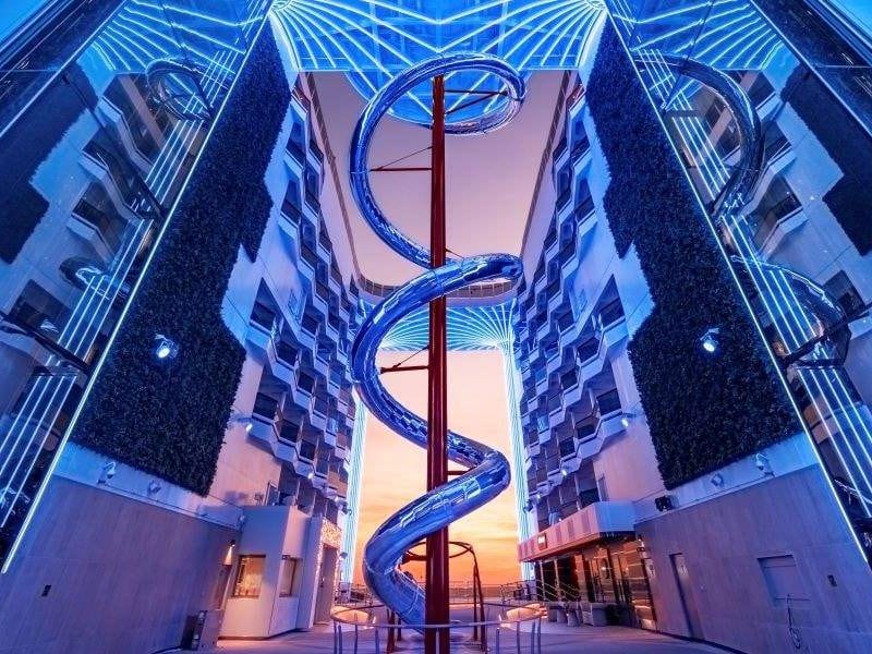 MSC World Europa Venom Drop Slide