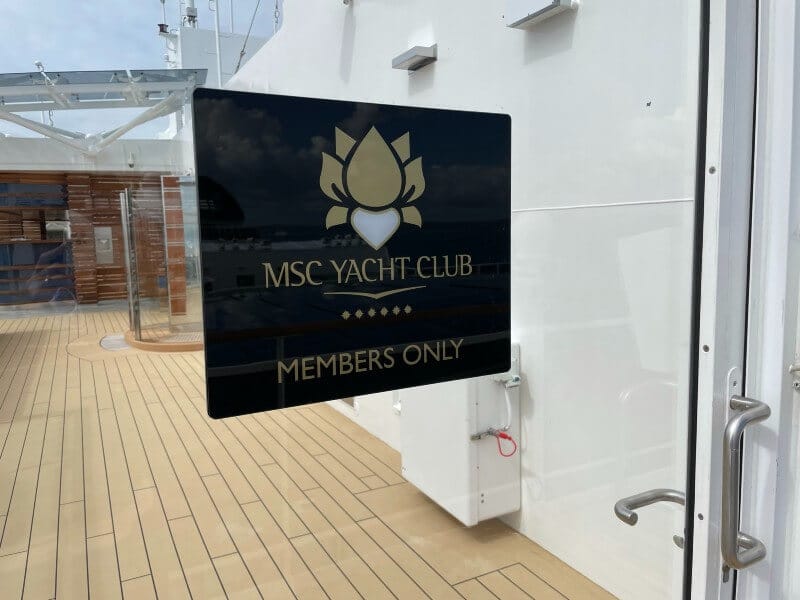 MSC Yacht Club