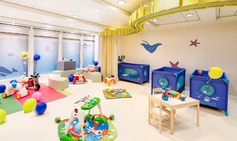 MSC Cruises baby club