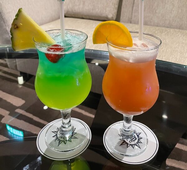 MSC Cruises cocktails