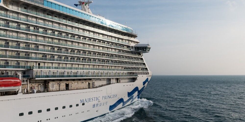 Majestic Princess at sea