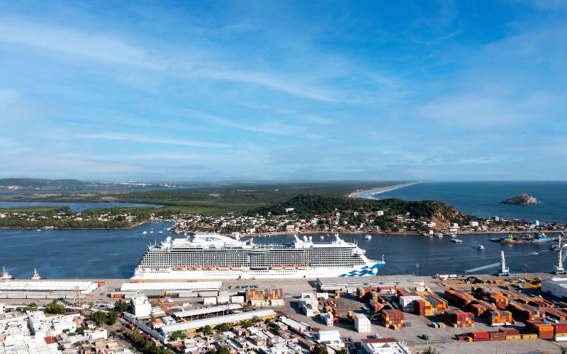 Majestic Princess in Mazatlan Mexico