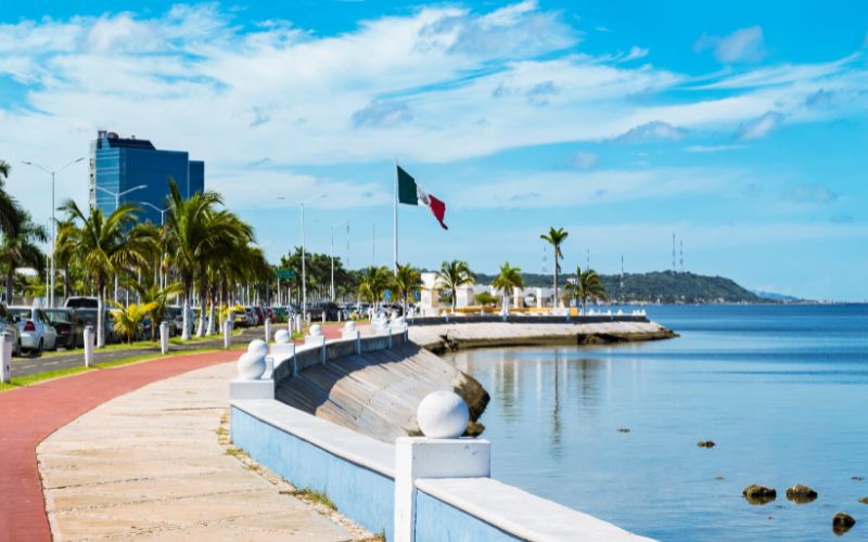 view of Malecon Campeche