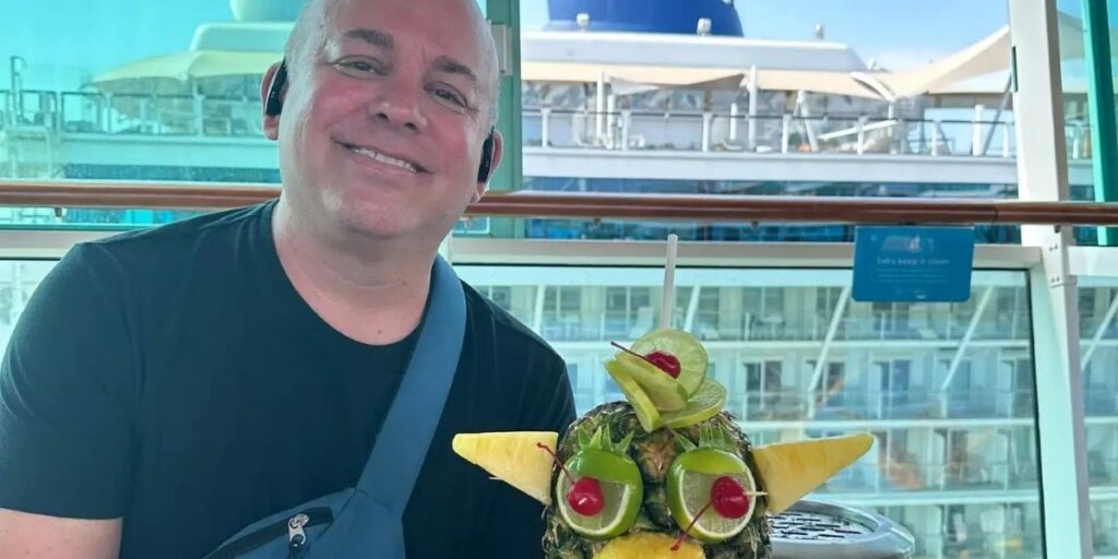 Man who lives on Royal Caribbean ships