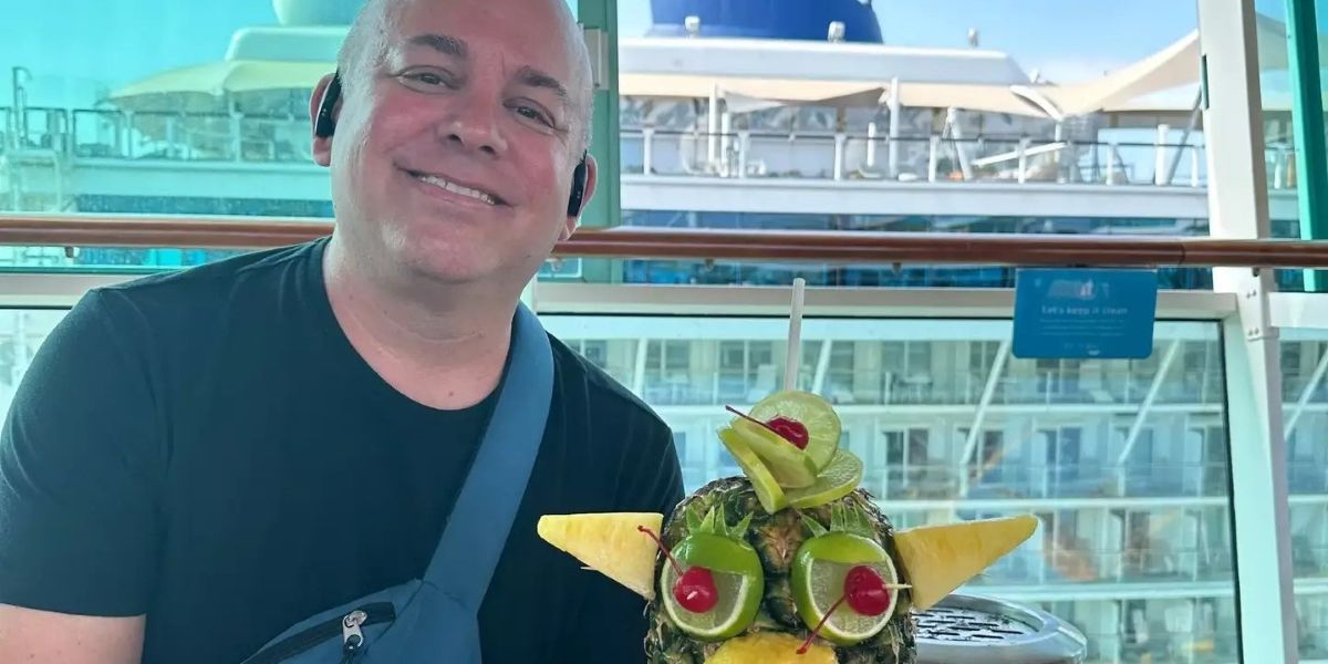 Man lives on Royal Caribbean ships
