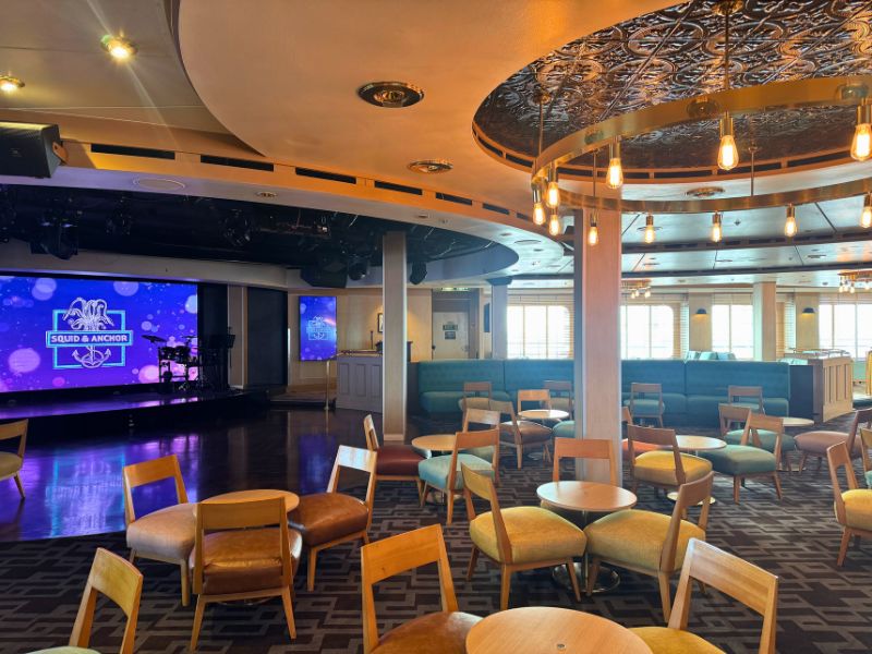 Squid and Anchor pub on Marella Explorer