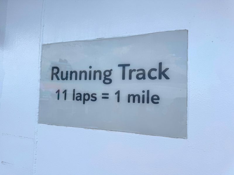 Marella Explorer running track