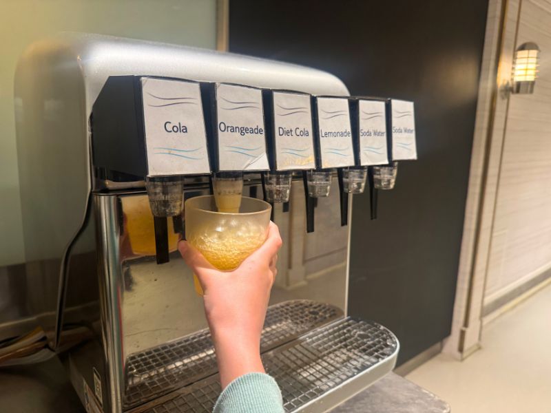 Marella cruises drinks in buffet