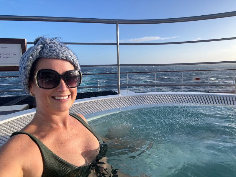 Me in Ambassador hot tub