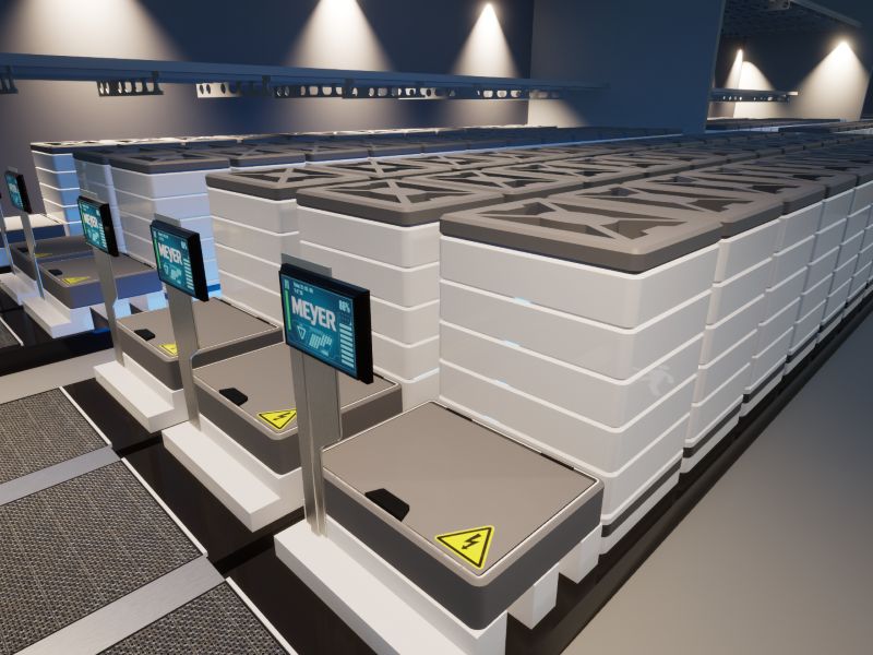 Meyer Werft Vision Battery Compartment