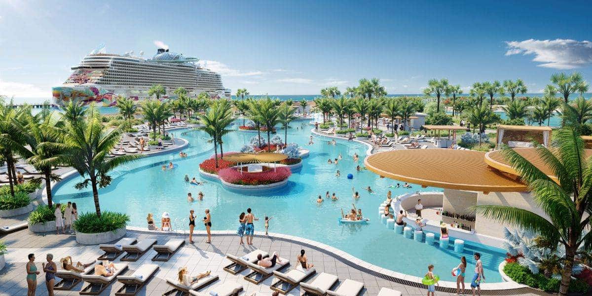 NCL Great Stirrup Cay redesign render