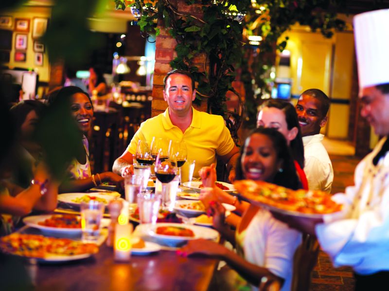NCL Norwegian Cruise Line Freestyle Dining Pizza