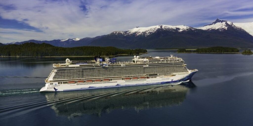 NCL ship in Ketchikan, Alaska