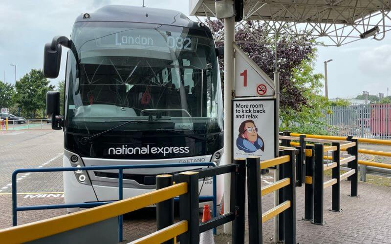 National Express coach from Southampton to London