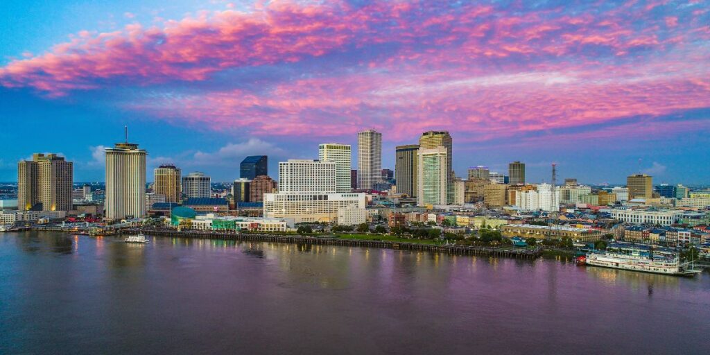 New Orleans, Louisiana, USA Skyline