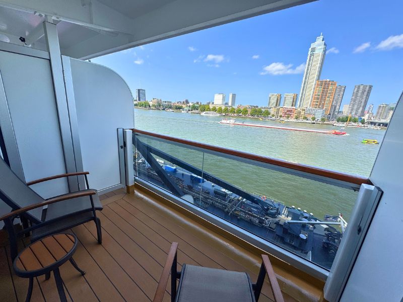 Nieuw Statendam balcony