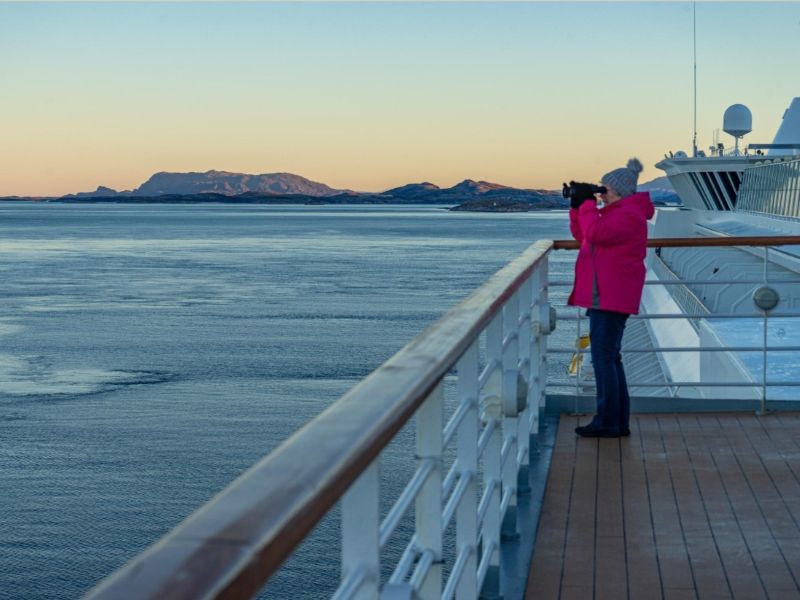 Sightseeing while cruising with Fred Olsen