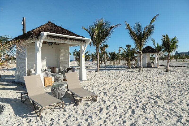 Cabanas on Ocean Cay