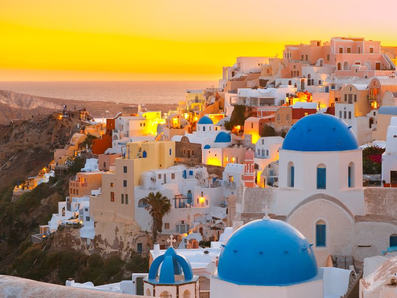 Sunset of Oia, Santorini