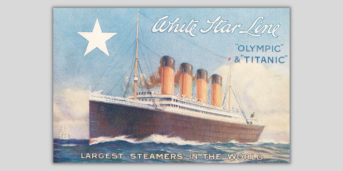 Pictures of the Titanic and Olympic