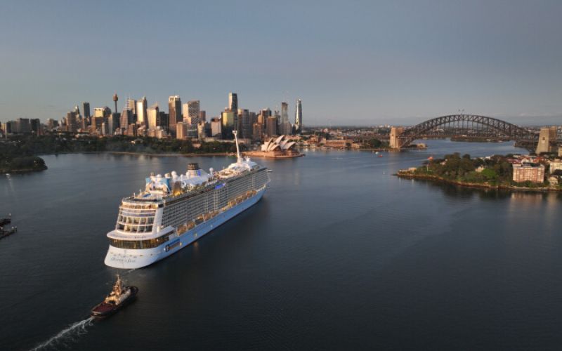 Ovation of the Seas in Sydney