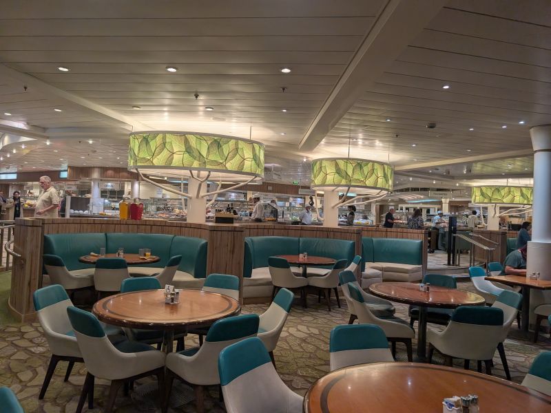 Relaxed lighting in the Windjammer