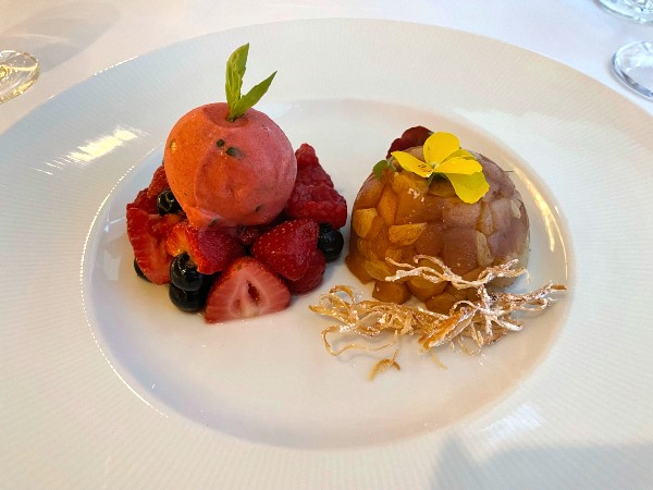 desserts on a cruise
