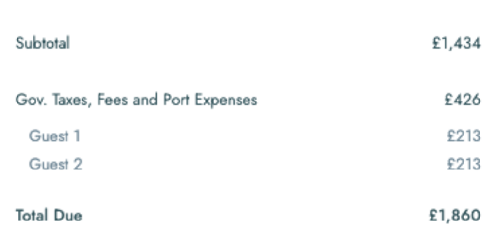 Port fees