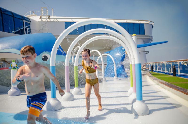 Splash Zone on Caribbean Princess