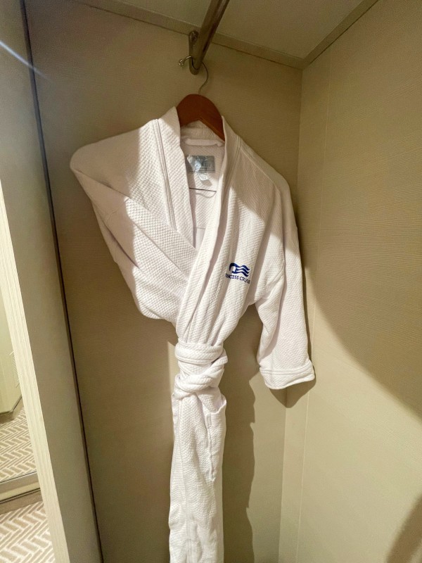 Princess Cruises bathrobe