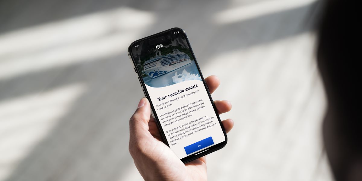 Cruising Made Even Easier As Princess Launches A Brand New App