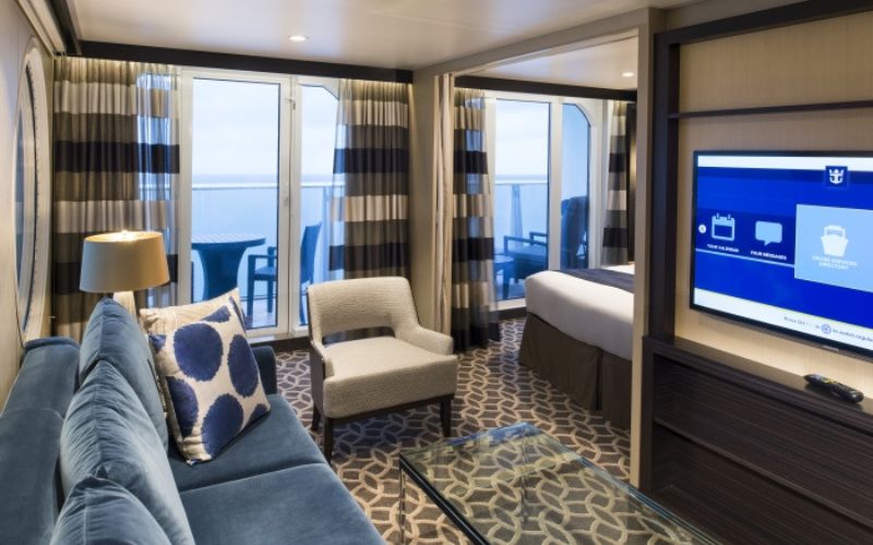 Grand Suite with balcony on Anthem of the Seas