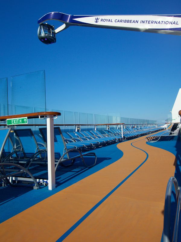 An empty Running Track