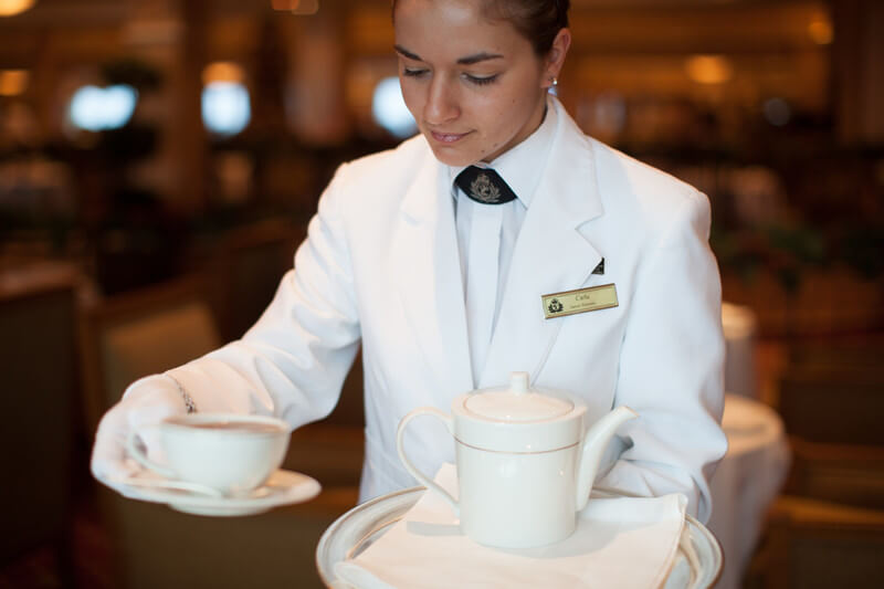 Cunard waitress